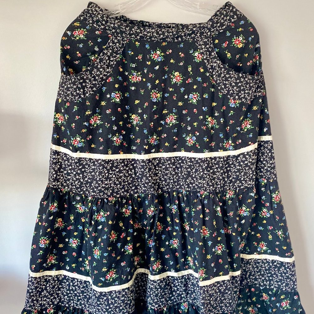 VINTAGE Jessica McClintock Gunne Sax skirt! S